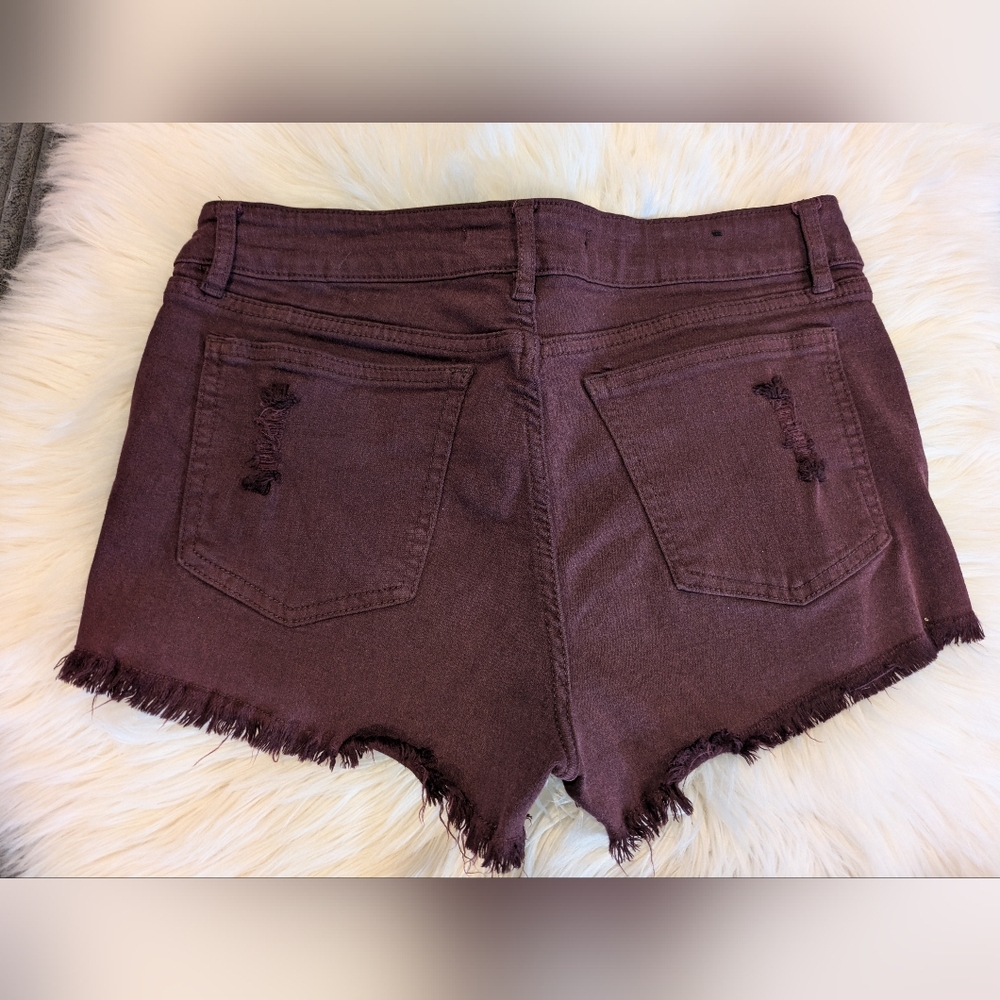 Women's Distressed Denim Shorts